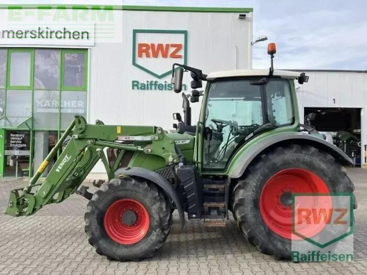 Fendt 313 s4 profi mit frontlader - Traktor: bild 1 Fendt 313 s4 profi mit frontlader - Traktor: bild 1