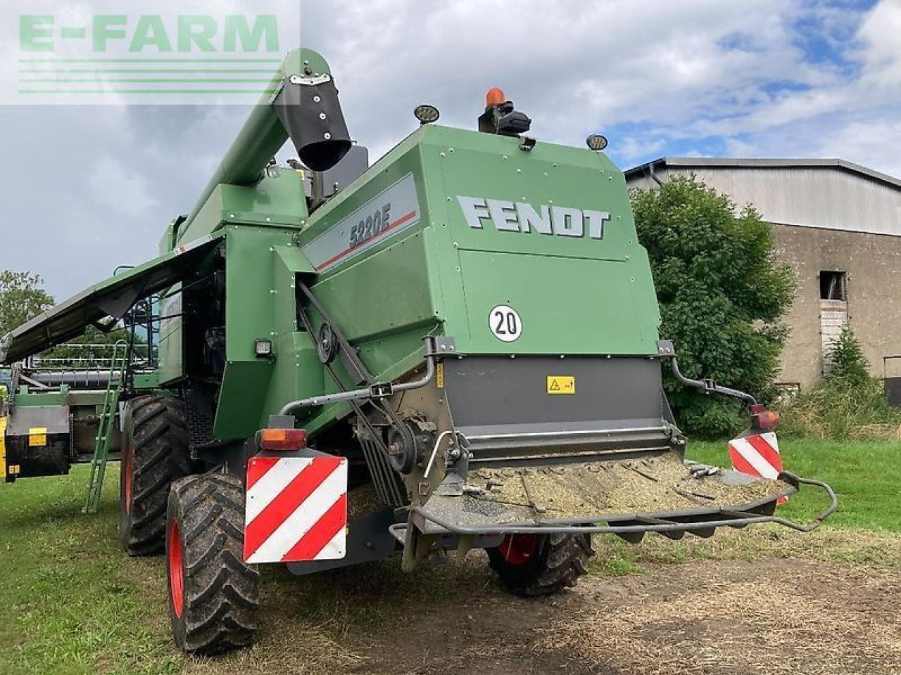 Fendt 5220 e mähdrescher mit biso vx 550 vario - Skördetröska: bild 3 Fendt 5220 e mähdrescher mit biso vx 550 vario - Skördetröska: bild 3