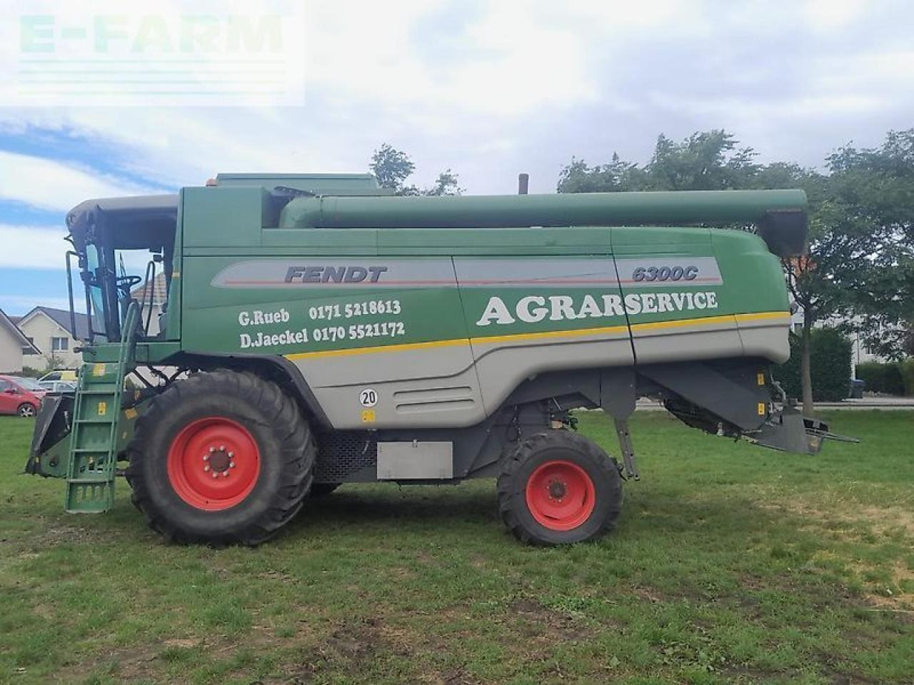 Fendt 6300c - Skördetröska: bild 3 Fendt 6300c - Skördetröska: bild 3