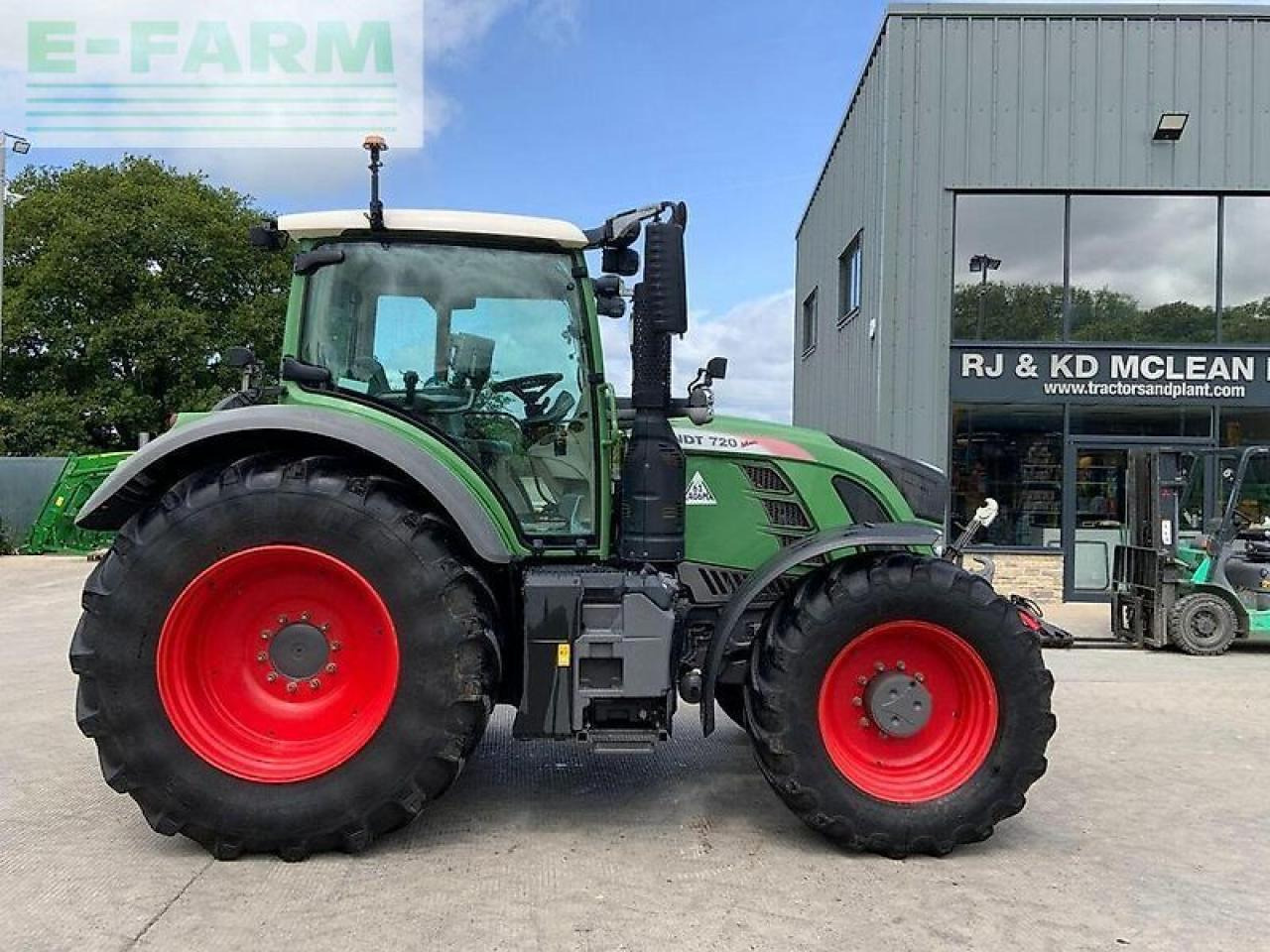 Fendt 720 profi plus tractor (st20525) - Traktor: bild 1 Fendt 720 profi plus tractor (st20525) - Traktor: bild 1