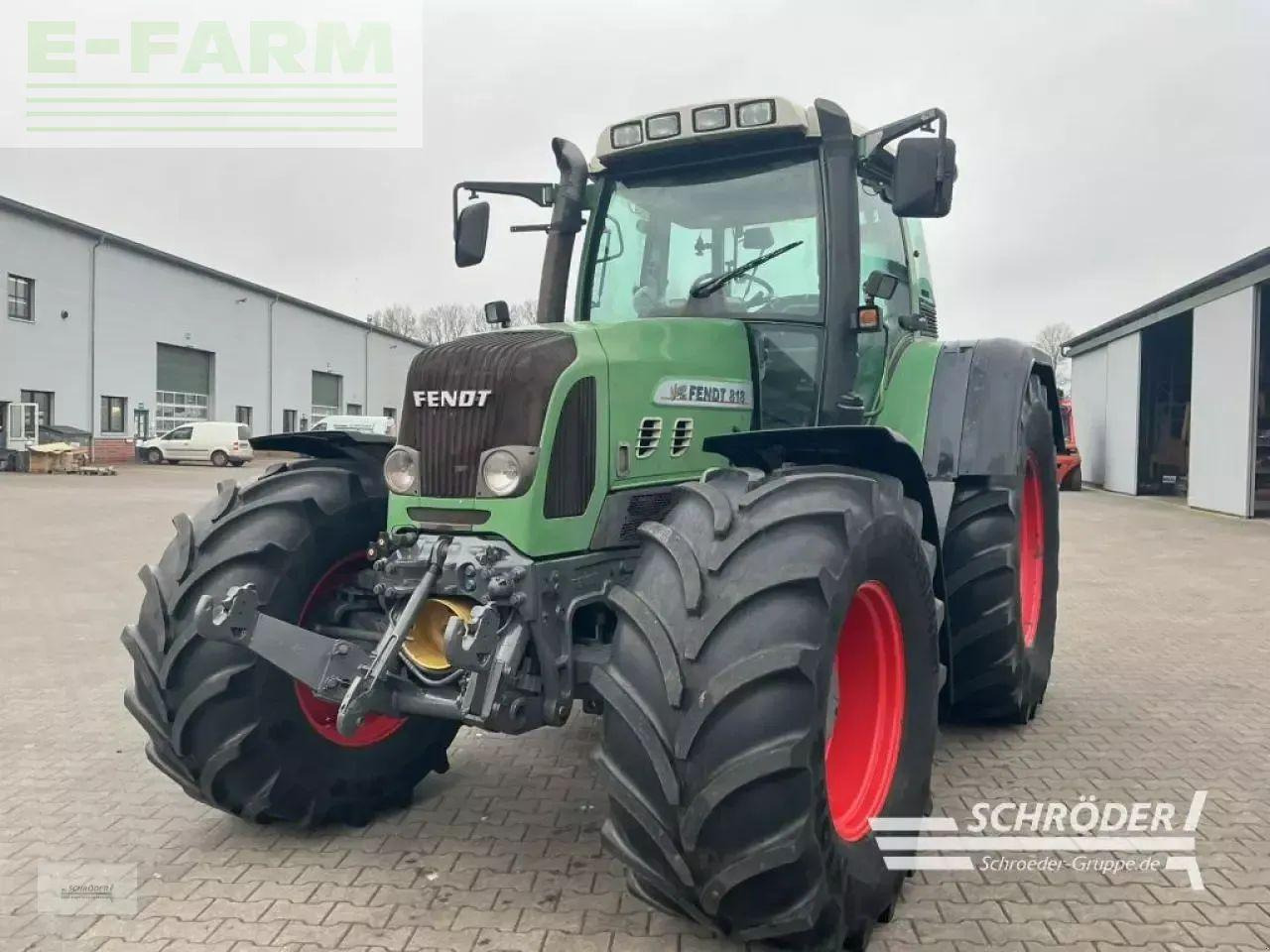 Fendt 818 vario tms | com ii - Traktor: bild 1 Fendt 818 vario tms | com ii - Traktor: bild 1