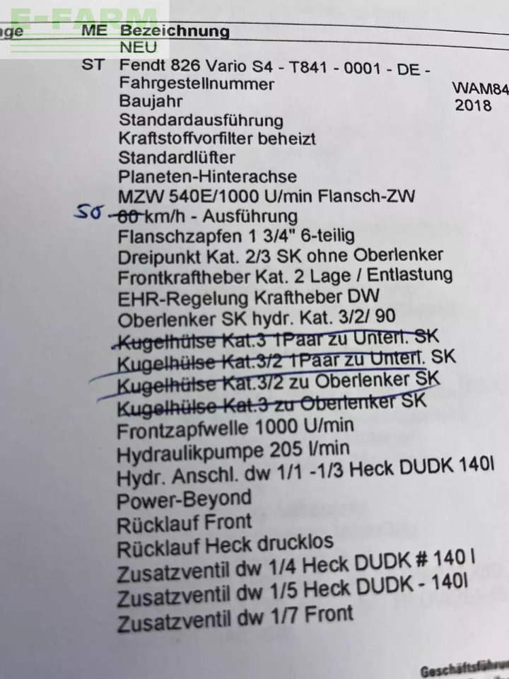 Fendt 826 vario profiplus ProfiPlus - Traktor: bild 4 Fendt 826 vario profiplus ProfiPlus - Traktor: bild 4