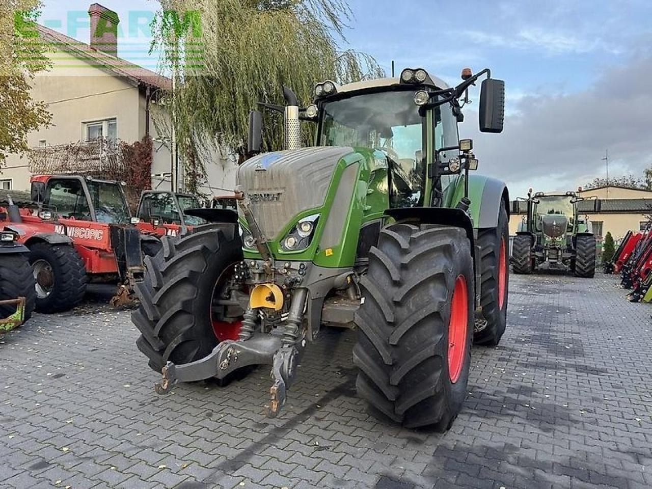 Fendt 828 vario profi+ plus nature green / wom / gps navi rtk trimble / tms ProfiPlus - Traktor: bild 2 Fendt 828 vario profi+ plus nature green / wom / gps navi rtk trimble / tms ProfiPlus - Traktor: bild 2