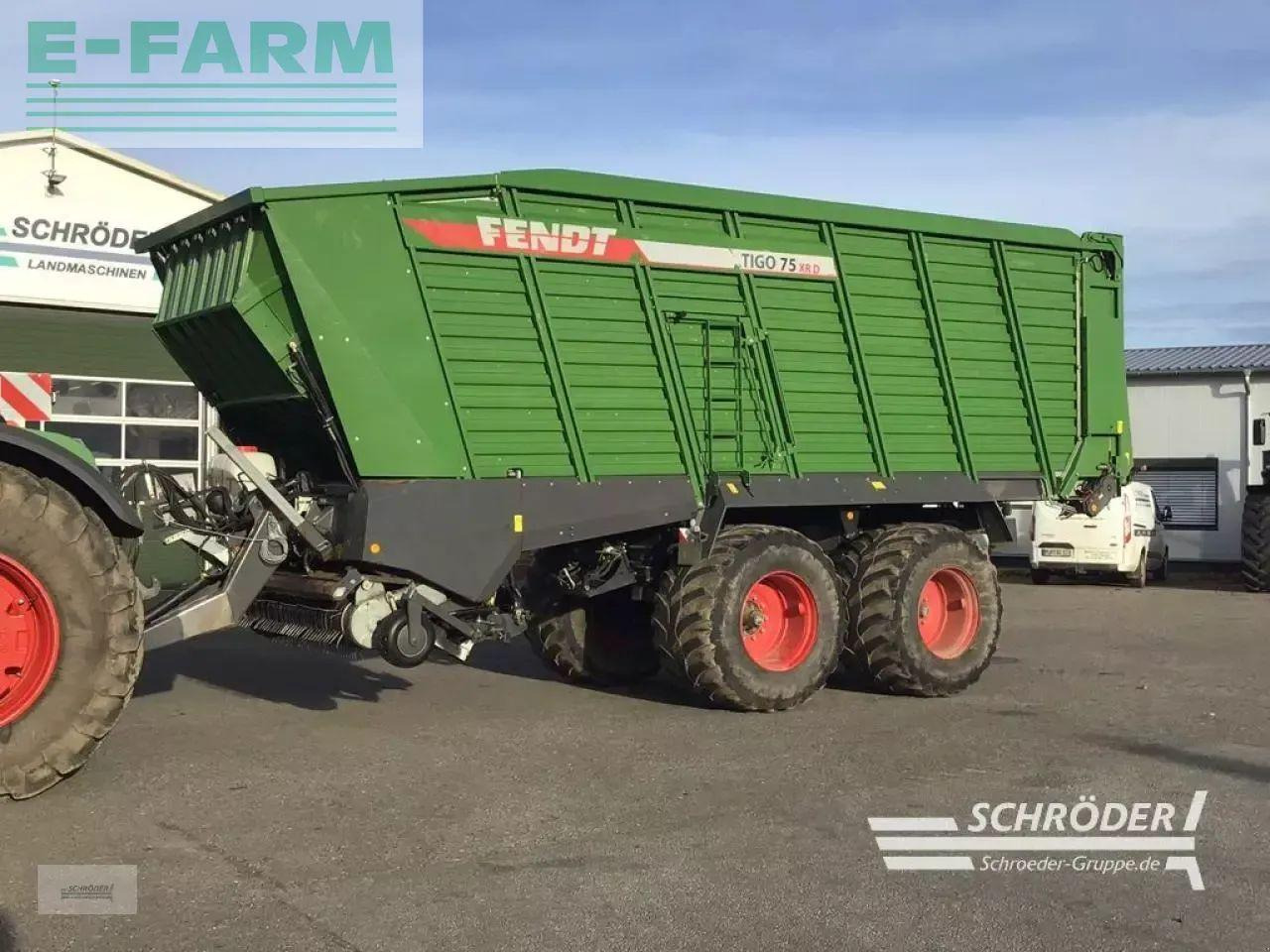 Fendt tigo 75 xr - Ensilagevagn: bild 1 Fendt tigo 75 xr - Ensilagevagn: bild 1