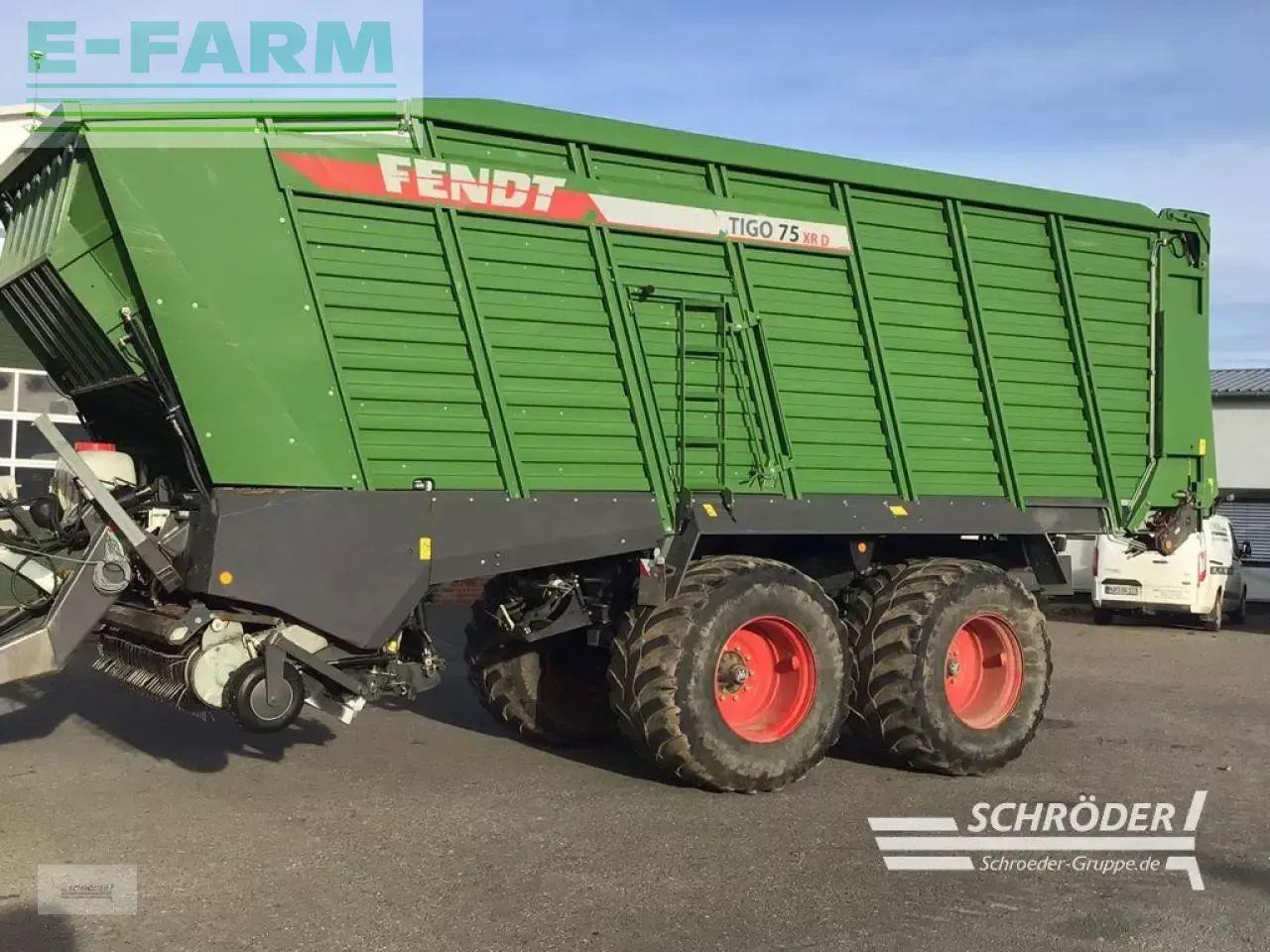 Fendt tigo 75 xr - Ensilagevagn: bild 2 Fendt tigo 75 xr - Ensilagevagn: bild 2