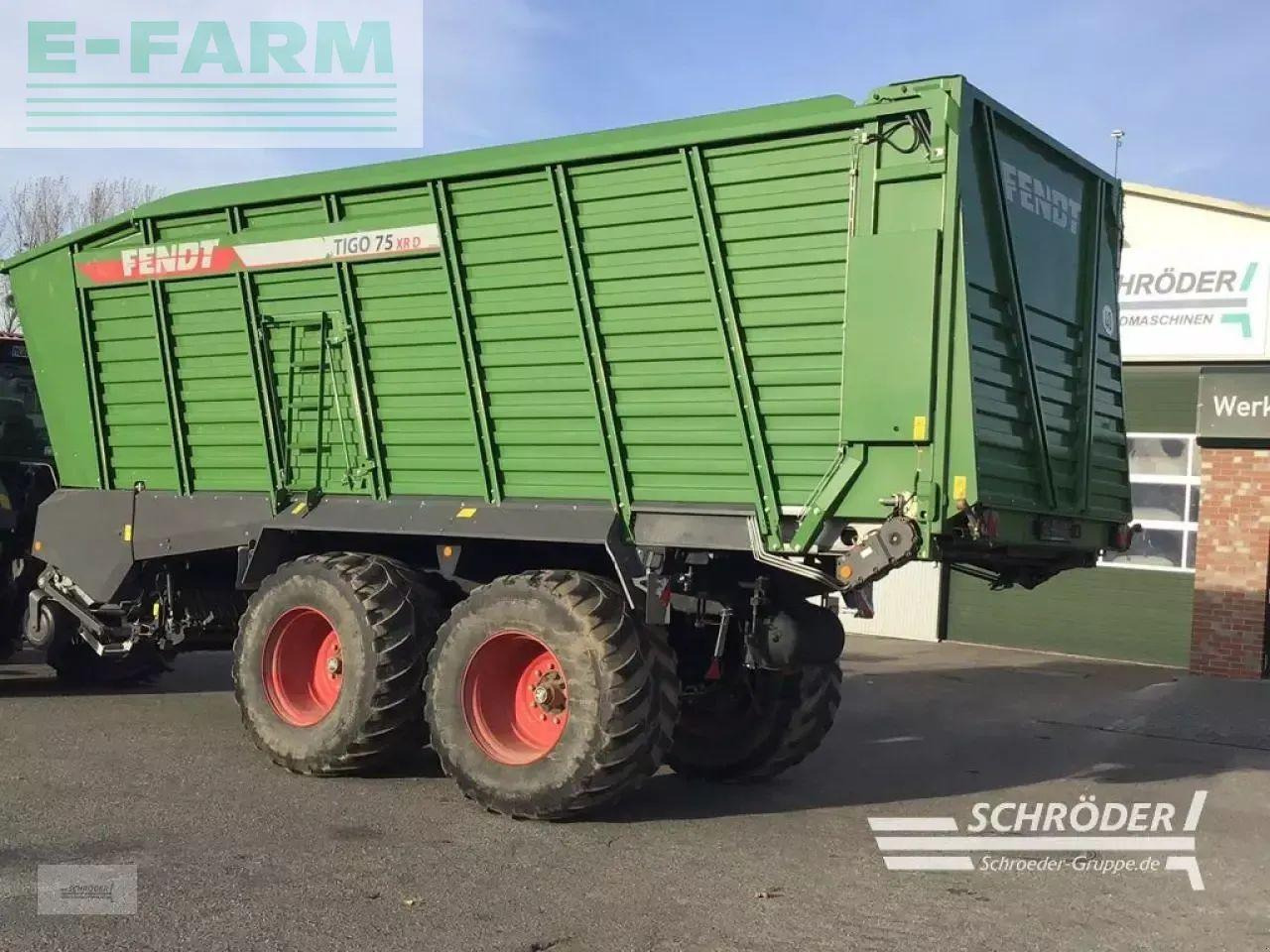 Fendt tigo 75 xr - Ensilagevagn: bild 4 Fendt tigo 75 xr - Ensilagevagn: bild 4