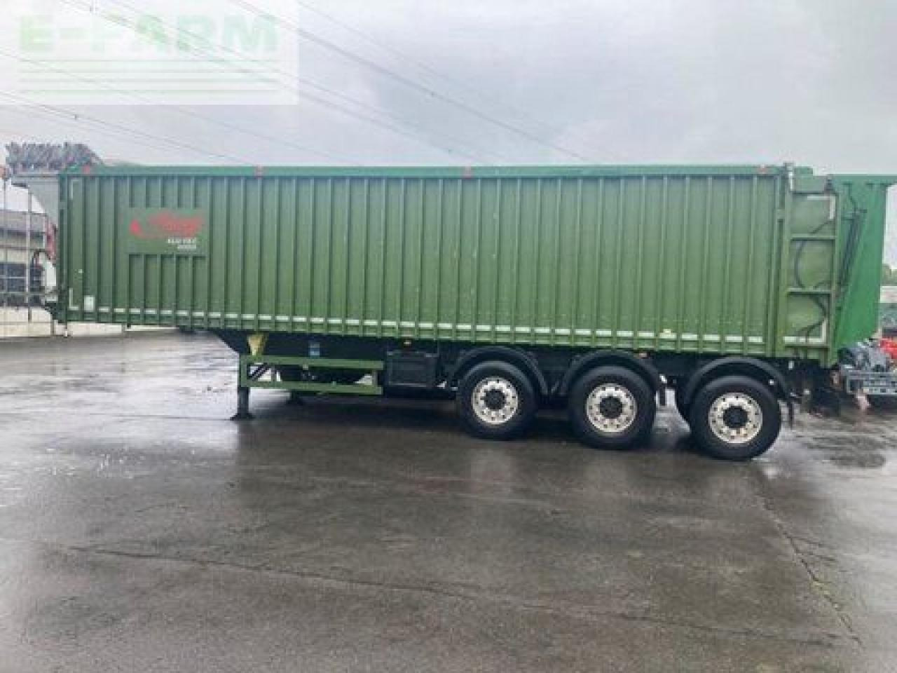 Fliegl abschiebesattelauflieger 3108 - Tippvagn för lantbruk: bild 1 Fliegl abschiebesattelauflieger 3108 - Tippvagn för lantbruk: bild 1