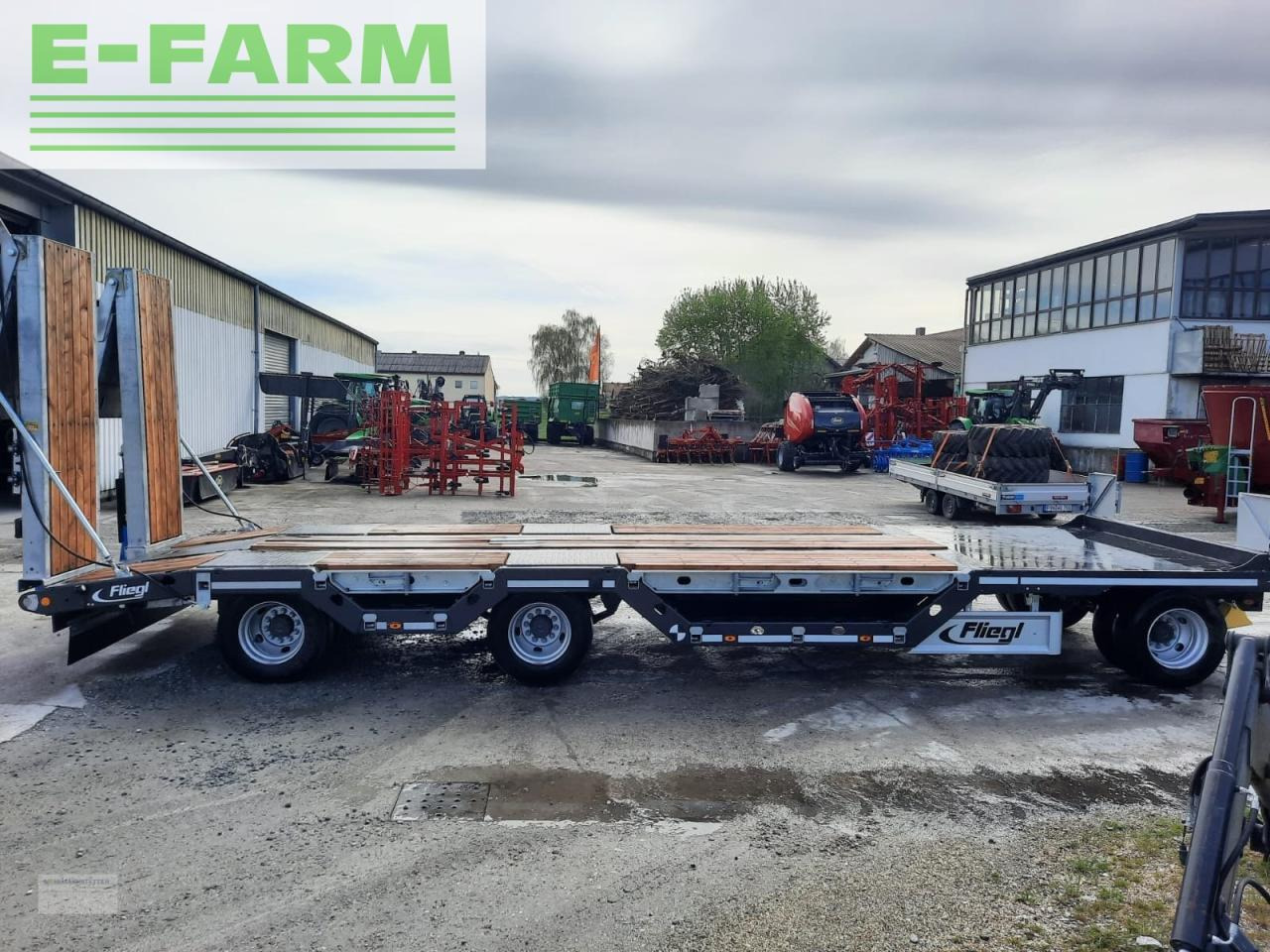 Fliegl dts 300 - Låg lastare trailer: bild 5 Fliegl dts 300 - Låg lastare trailer: bild 5