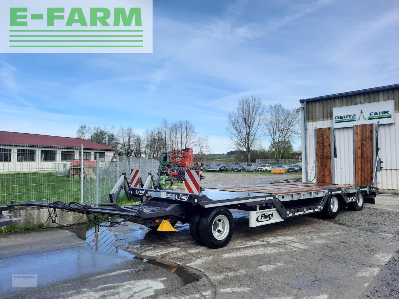 Fliegl dts 300 - Låg lastare trailer: bild 1 Fliegl dts 300 - Låg lastare trailer: bild 1