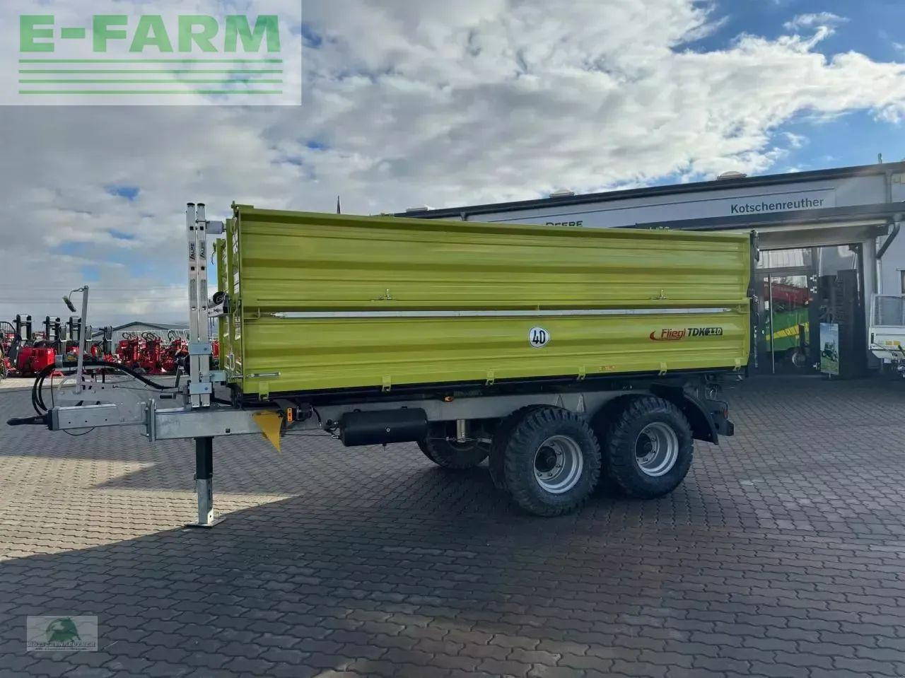 Fliegl tdk 110-88 - Tippvagn för lantbruk: bild 1 Fliegl tdk 110-88 - Tippvagn för lantbruk: bild 1