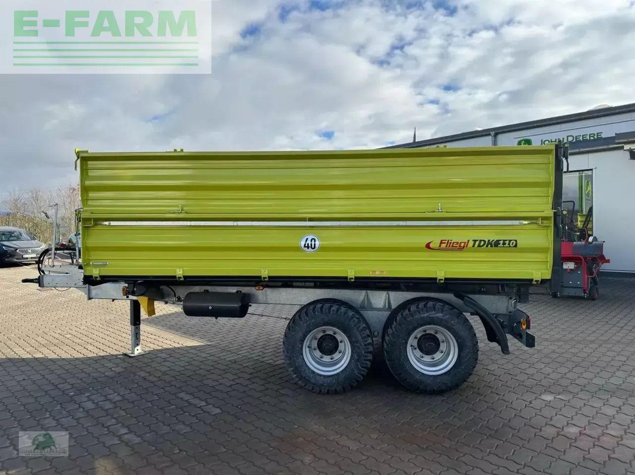 Fliegl tdk 110-88 - Tippvagn för lantbruk: bild 2 Fliegl tdk 110-88 - Tippvagn för lantbruk: bild 2