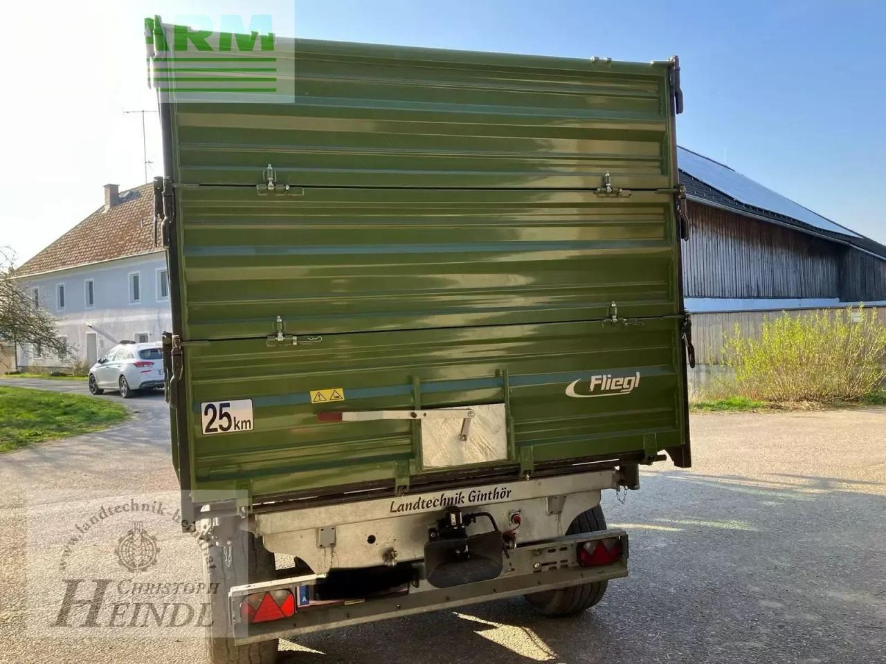 Fliegl tdk 130 fox - Tippvagn för lantbruk: bild 5 Fliegl tdk 130 fox - Tippvagn för lantbruk: bild 5