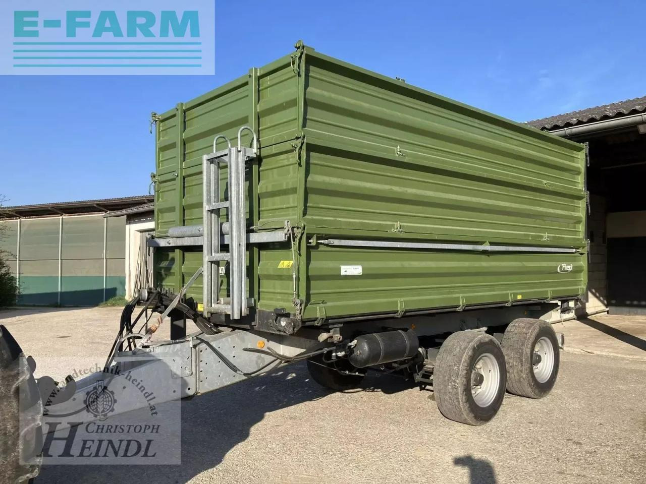 Fliegl tdk 130 fox - Tippvagn för lantbruk: bild 2 Fliegl tdk 130 fox - Tippvagn för lantbruk: bild 2