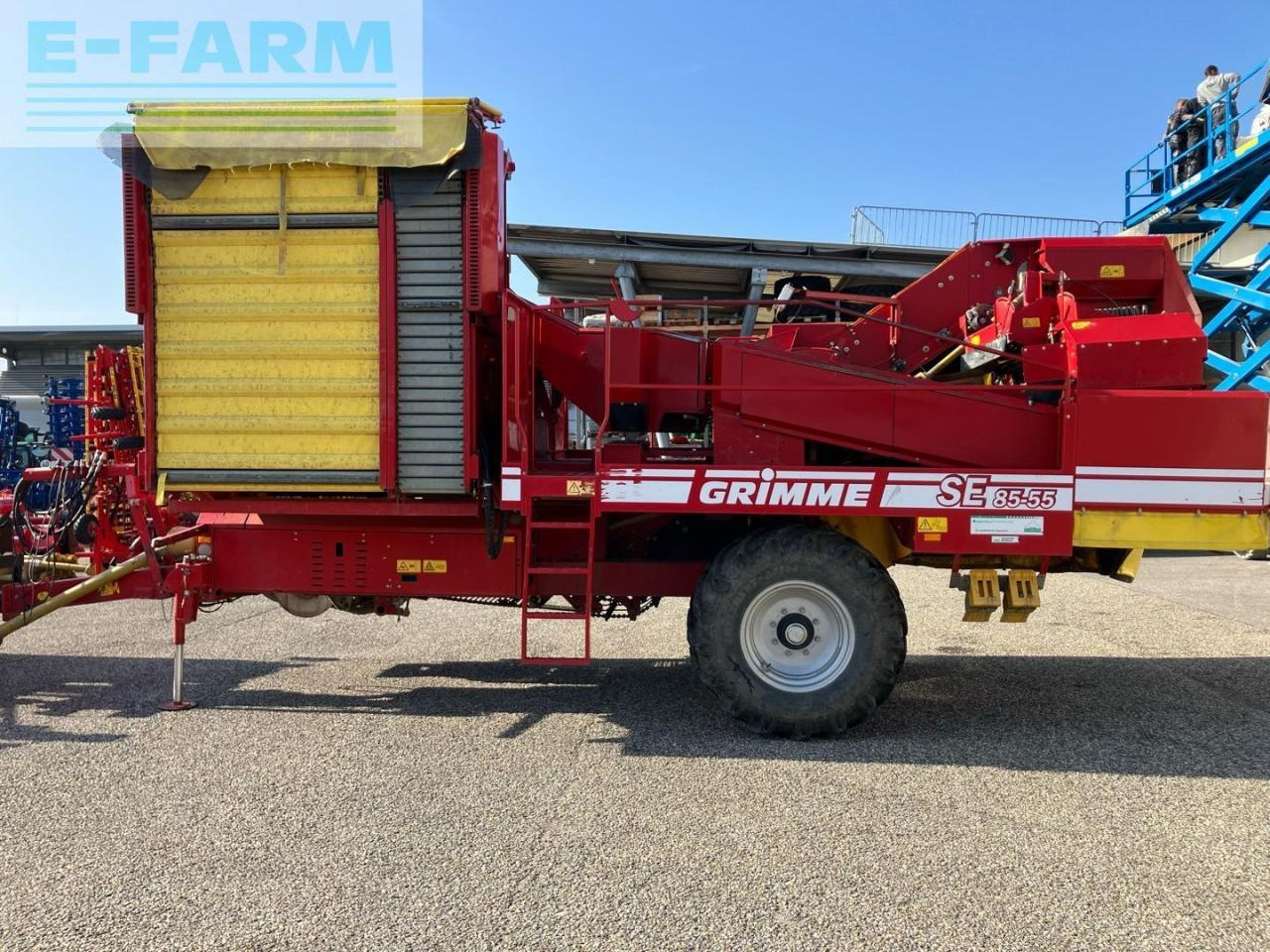 Grimme SE 85-55 - Potatisupptagare: bild 2 Grimme SE 85-55 - Potatisupptagare: bild 2