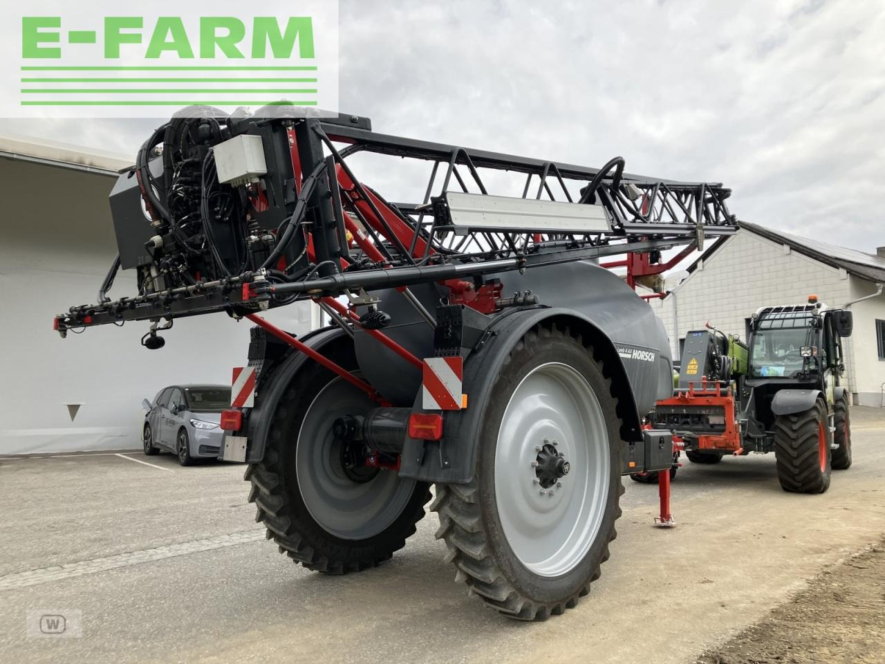 Horsch 4 ax demomaschine - Bogserad spruta: bild 5 Horsch 4 ax demomaschine - Bogserad spruta: bild 5