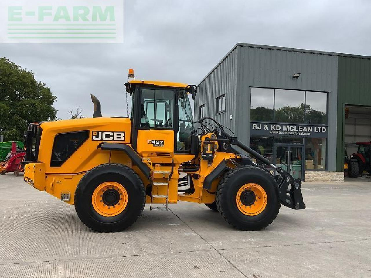 JCB 437 wheeled loading shovel (st23075) - Minigrävmaskin: bild 2 JCB 437 wheeled loading shovel (st23075) - Minigrävmaskin: bild 2