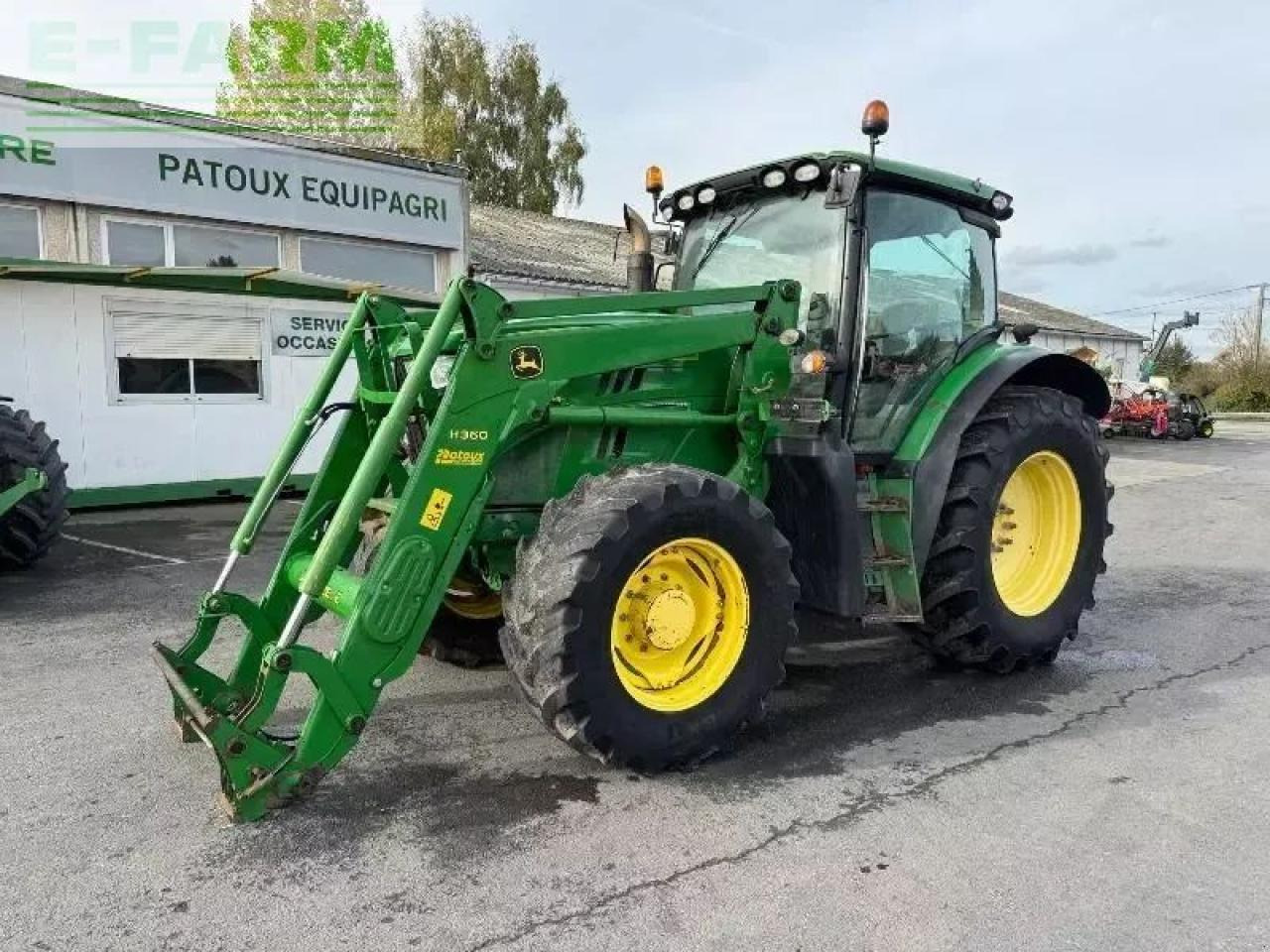 John Deere 6140r - Traktor: bild 1 John Deere 6140r - Traktor: bild 1