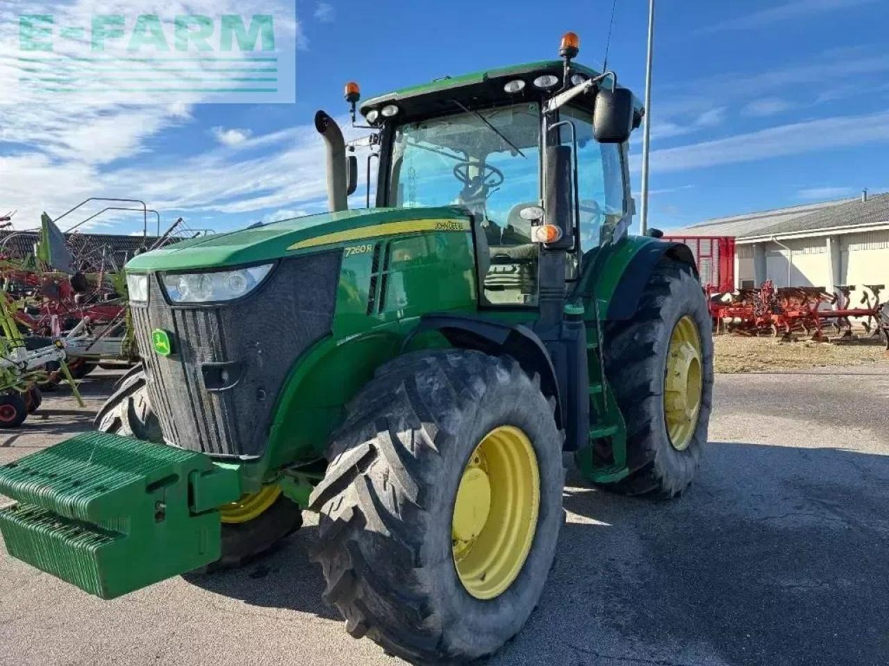 John Deere 7260 r - Traktor: bild 1 John Deere 7260 r - Traktor: bild 1