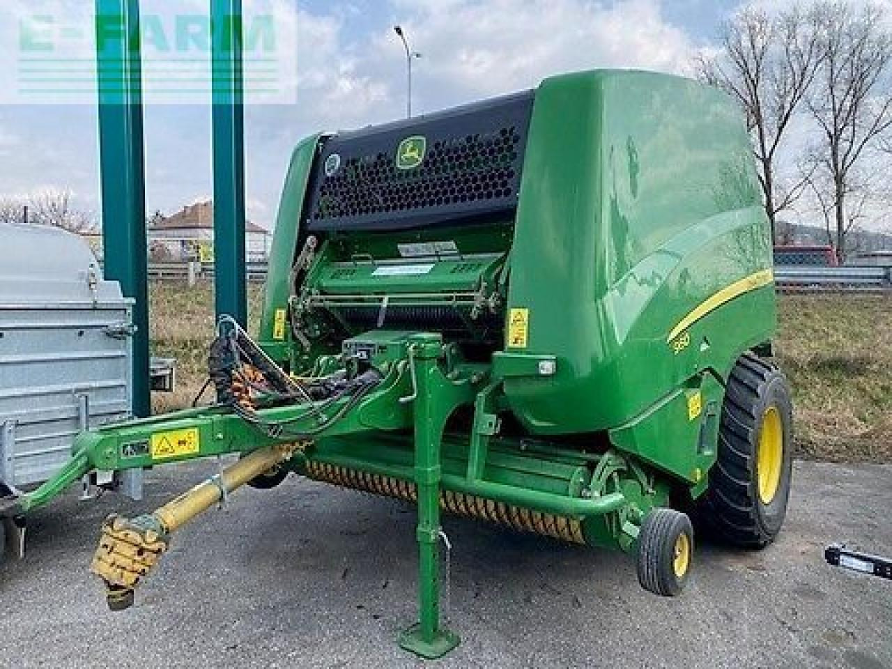 Fyrkantspress John Deere 960: bild 10