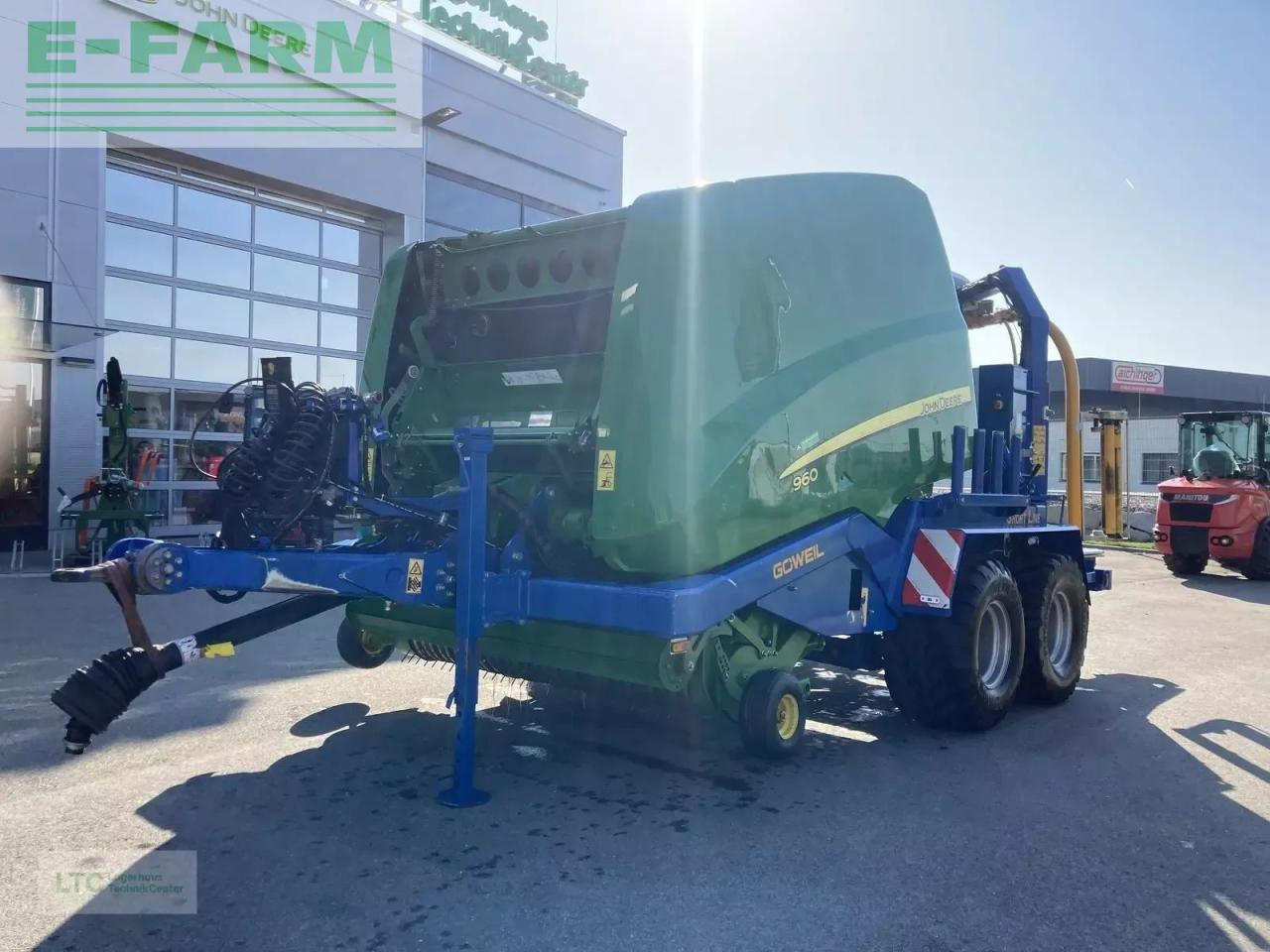 John Deere 960 - Fyrkantspress: bild 1 John Deere 960 - Fyrkantspress: bild 1