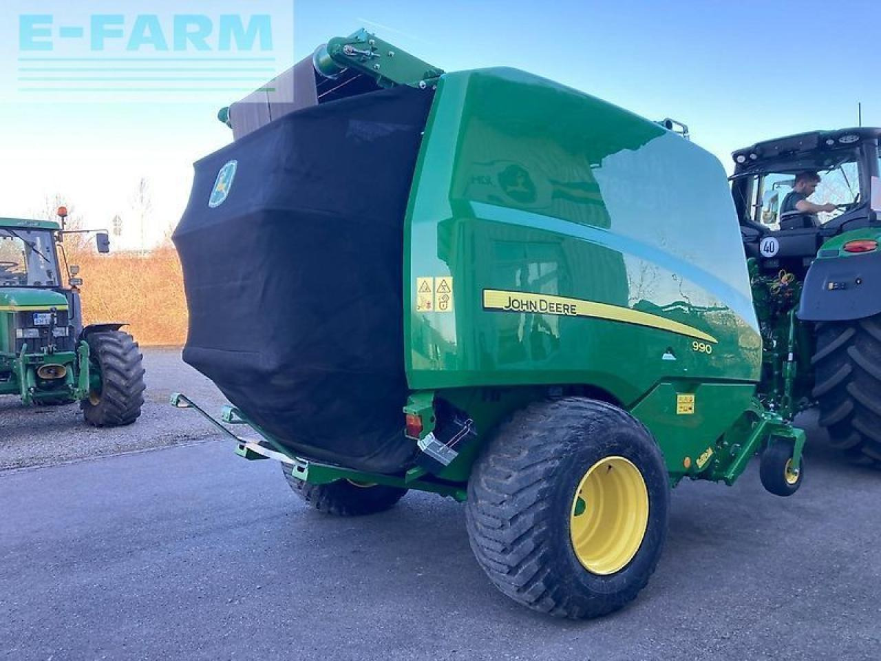 John Deere 990 maxi cut 25 - Fyrkantspress: bild 3 John Deere 990 maxi cut 25 - Fyrkantspress: bild 3
