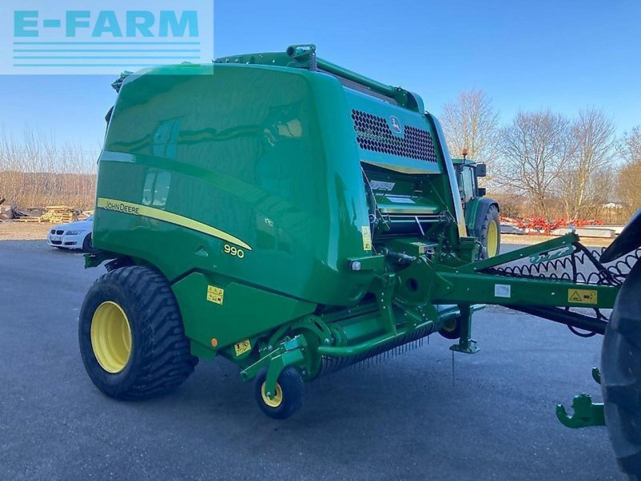 John Deere 990 maxi cut 25 - Fyrkantspress: bild 1 John Deere 990 maxi cut 25 - Fyrkantspress: bild 1