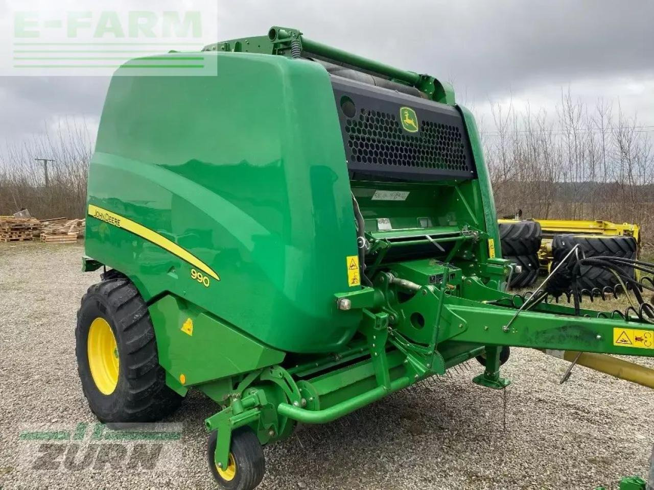 Fyrkantspress John Deere 990 premium: bild 1