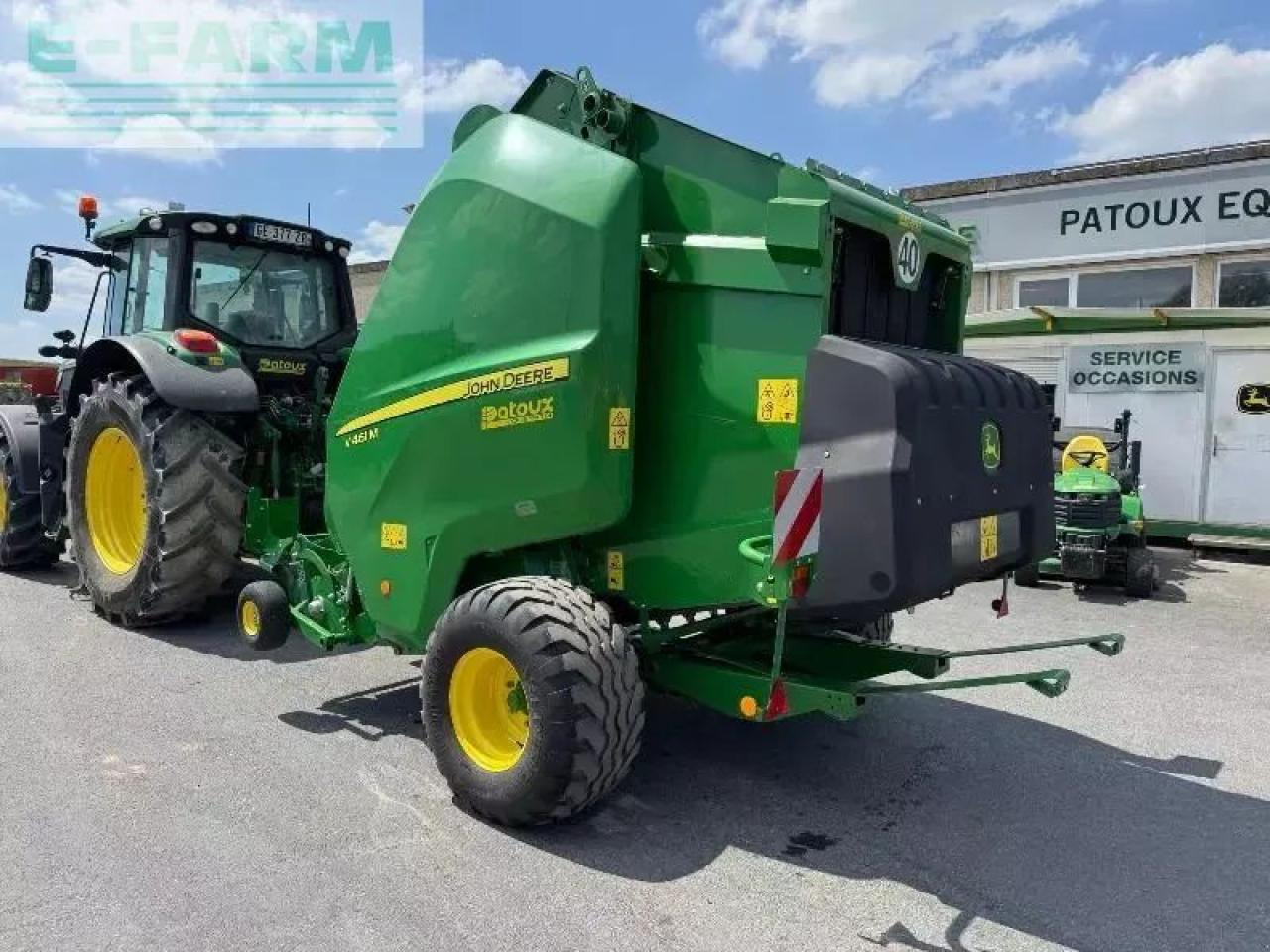 John Deere v461m - Fyrkantspress: bild 2 John Deere v461m - Fyrkantspress: bild 2