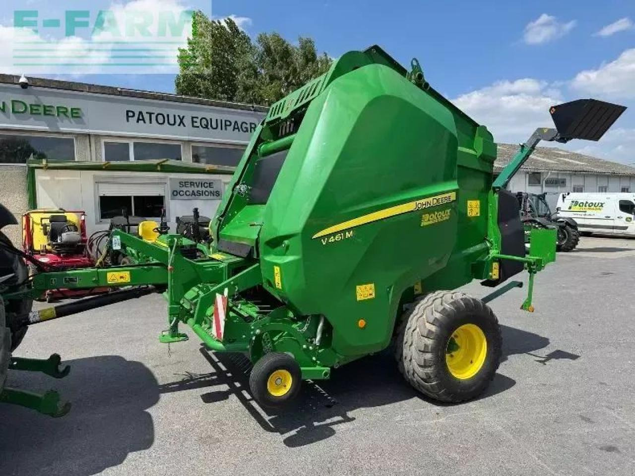 John Deere v461m - Fyrkantspress: bild 1 John Deere v461m - Fyrkantspress: bild 1