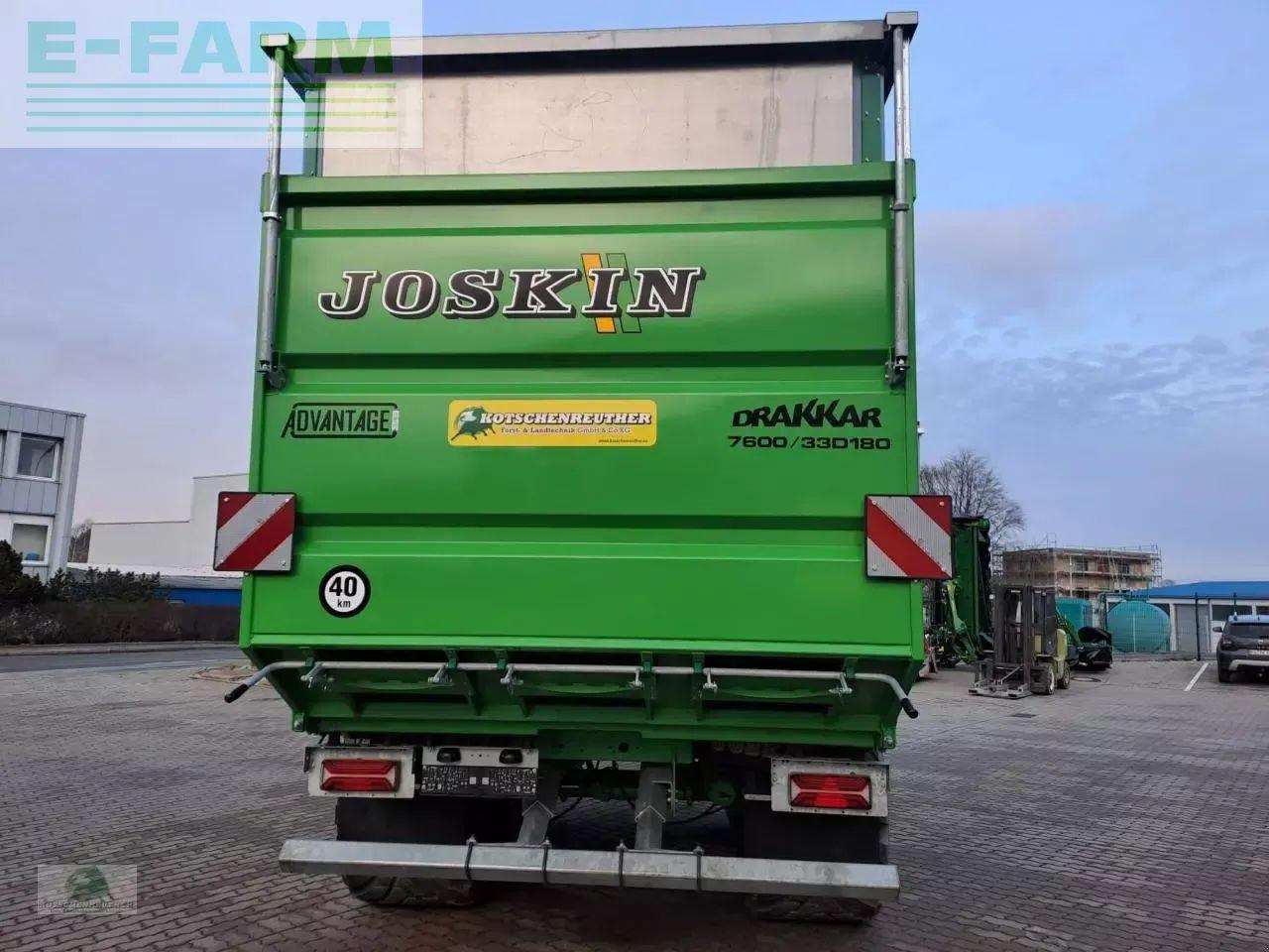 Joskin drakkar 7600/33d180 - Tippvagn för lantbruk: bild 5 Joskin drakkar 7600/33d180 - Tippvagn för lantbruk: bild 5