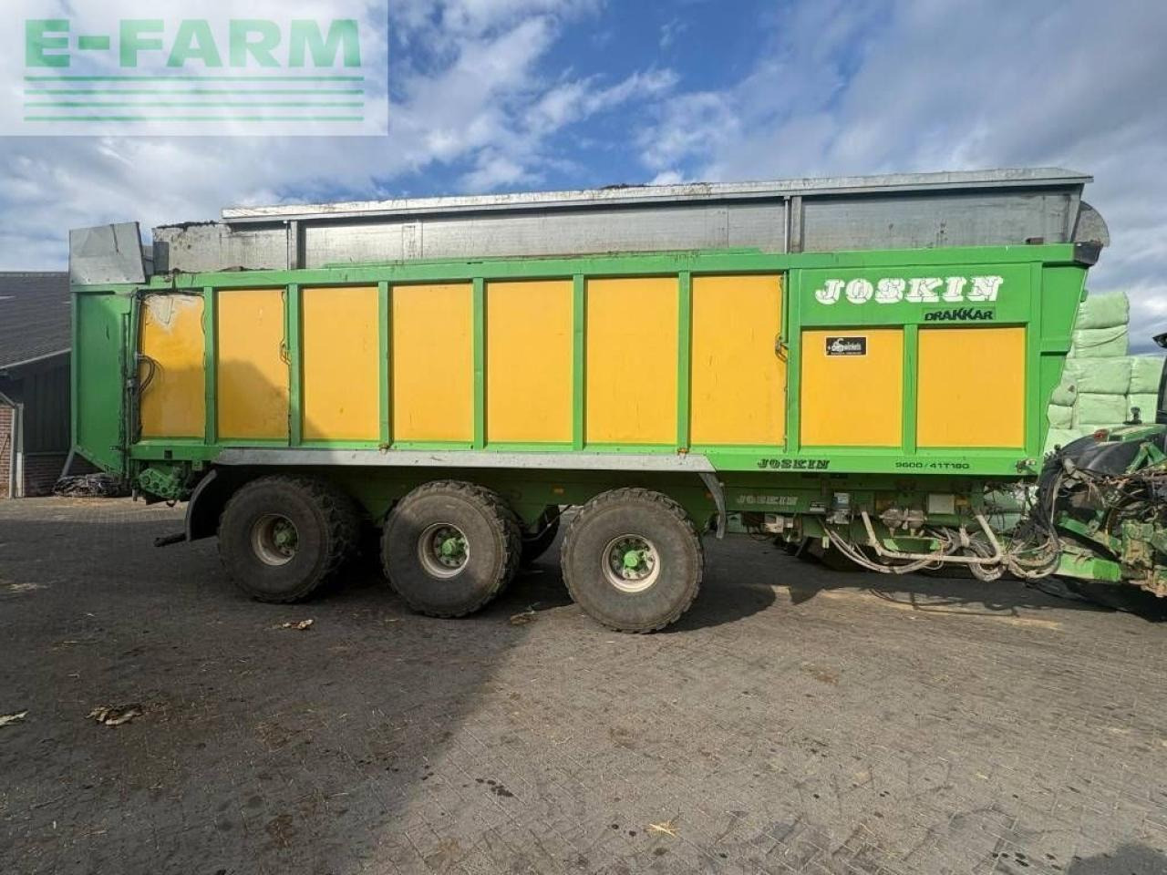 Joskin drakkar 9600 - Tippvagn för lantbruk: bild 1 Joskin drakkar 9600 - Tippvagn för lantbruk: bild 1