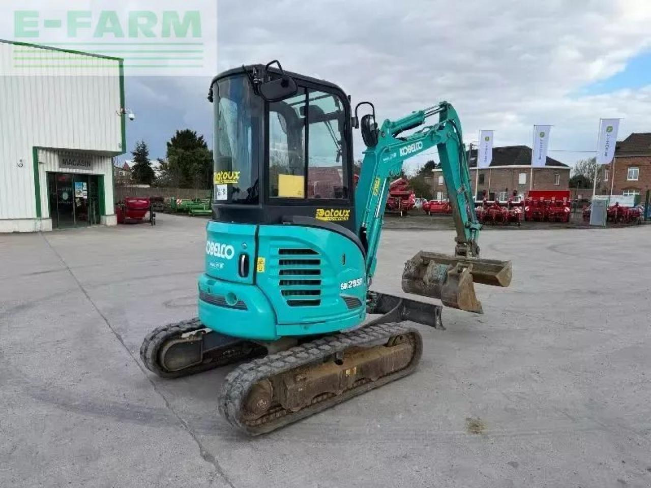 Kobelco sk 25 sr-6e - Minigrävmaskin: bild 4 Kobelco sk 25 sr-6e - Minigrävmaskin: bild 4
