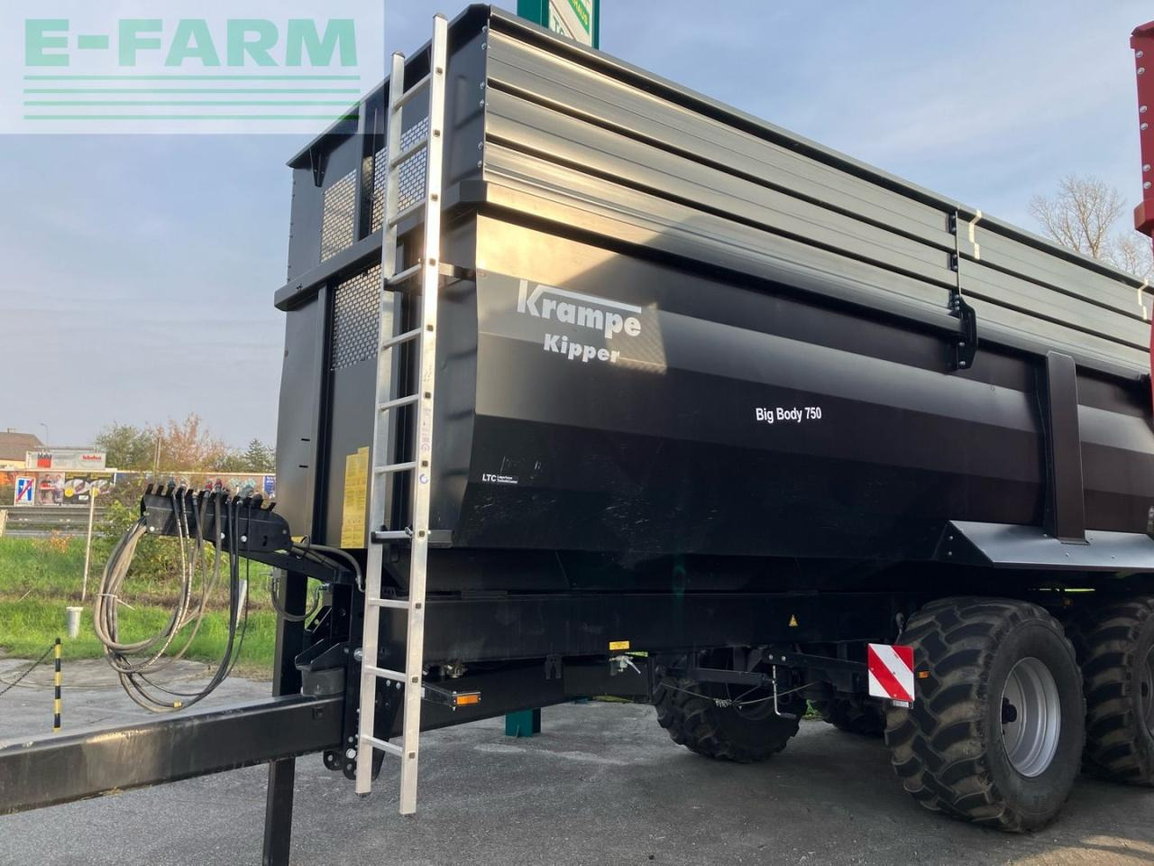 Krampe BigBody 750 - Tippvagn för lantbruk: bild 2 Krampe BigBody 750 - Tippvagn för lantbruk: bild 2