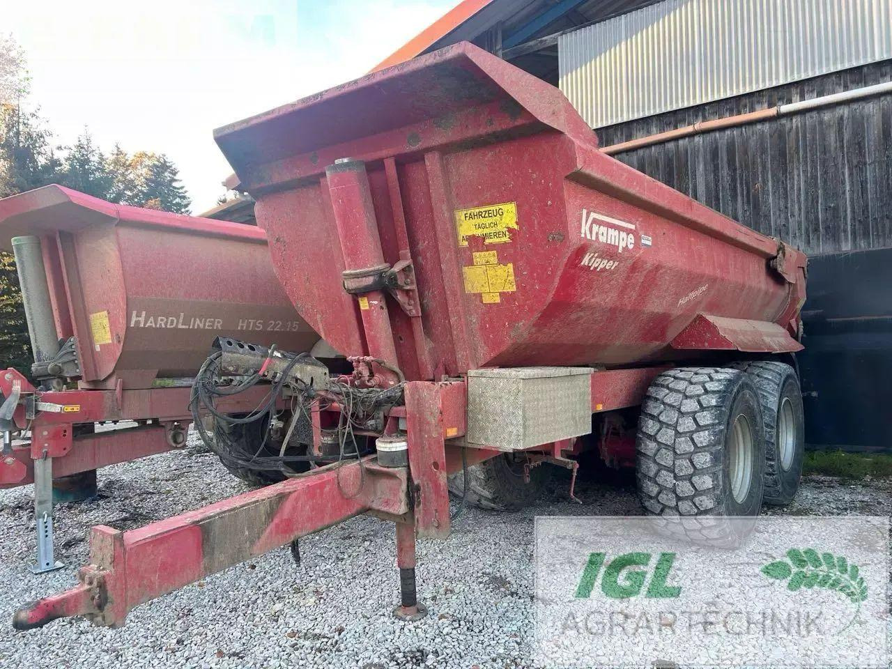 Krampe halfpipe hp 20 - Tippvagn för lantbruk: bild 3 Krampe halfpipe hp 20 - Tippvagn för lantbruk: bild 3