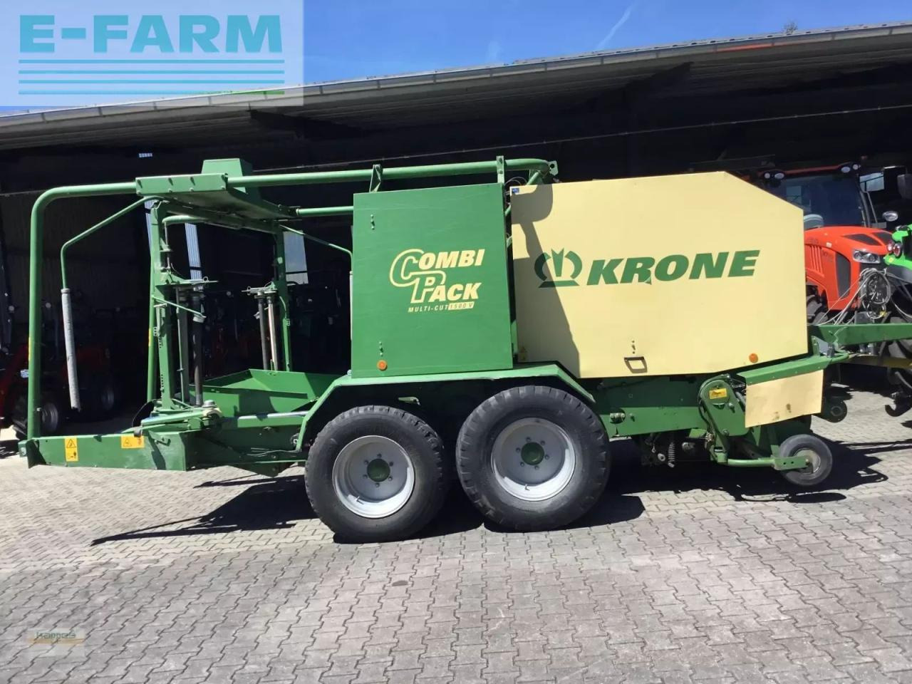 Krone combi pack 1500 mc - Fyrkantspress: bild 1 Krone combi pack 1500 mc - Fyrkantspress: bild 1