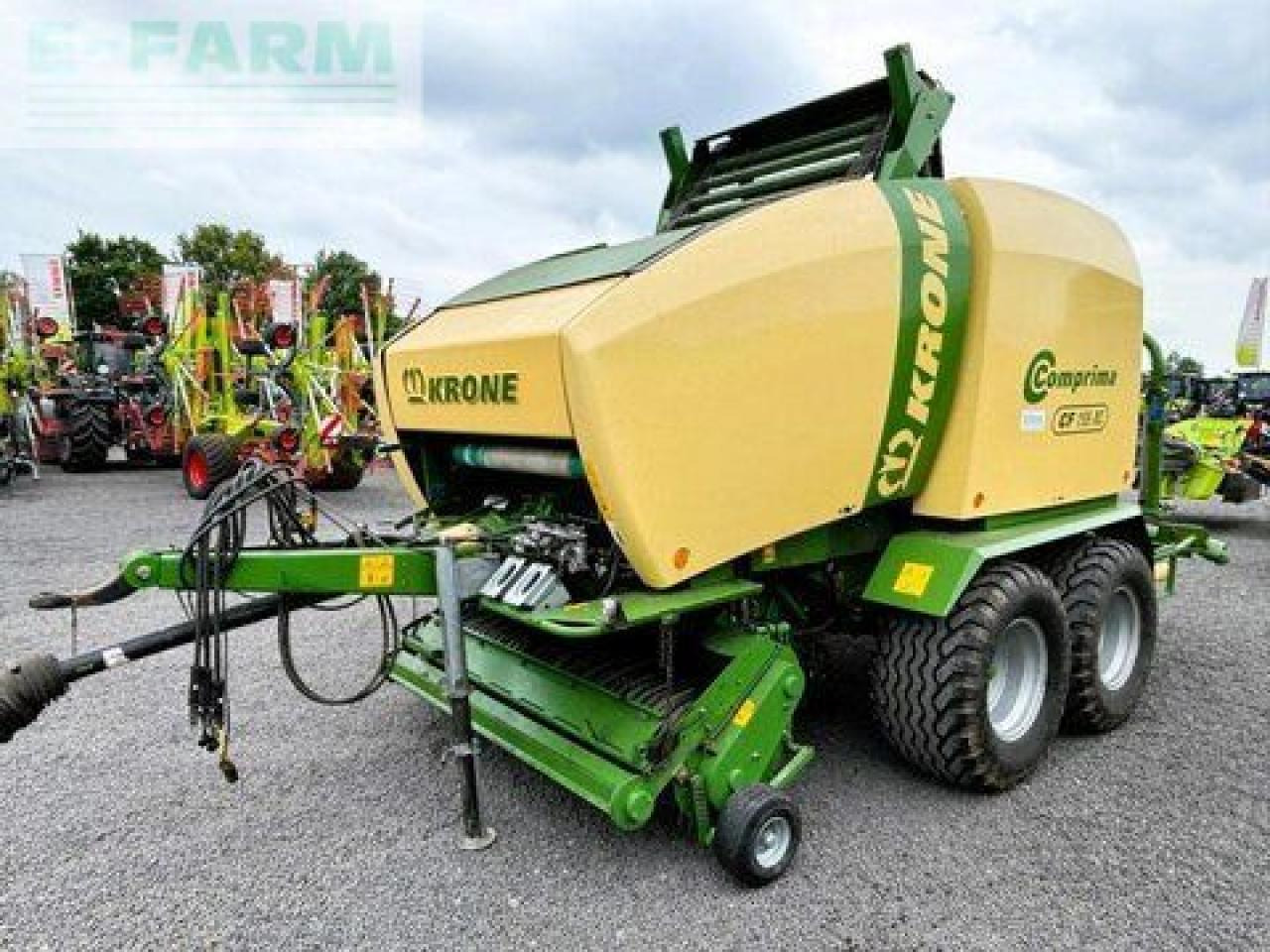 Krone comprima cf 155 xc, pressen-wickler-kombination - Fyrkantspress: bild 4 Krone comprima cf 155 xc, pressen-wickler-kombination - Fyrkantspress: bild 4