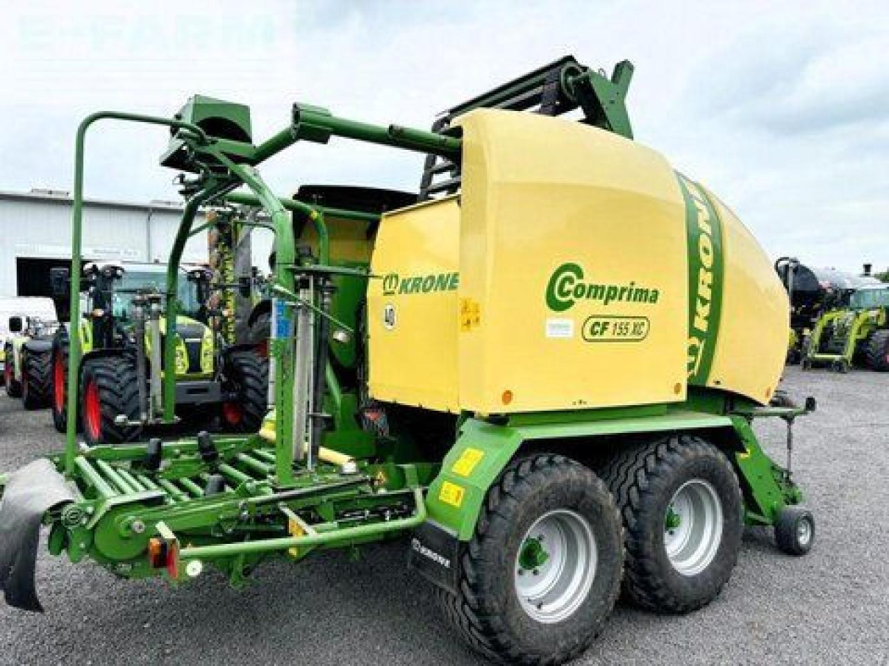 Krone comprima cf 155 xc, pressen-wickler-kombination - Fyrkantspress: bild 5 Krone comprima cf 155 xc, pressen-wickler-kombination - Fyrkantspress: bild 5