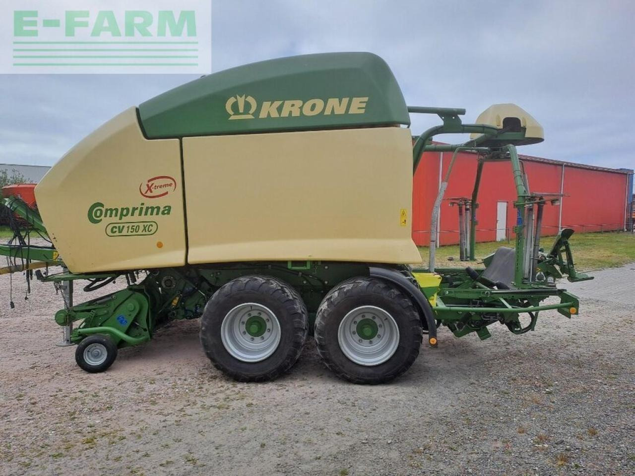 Krone comprima cv 150xc - Fyrkantspress: bild 4 Krone comprima cv 150xc - Fyrkantspress: bild 4