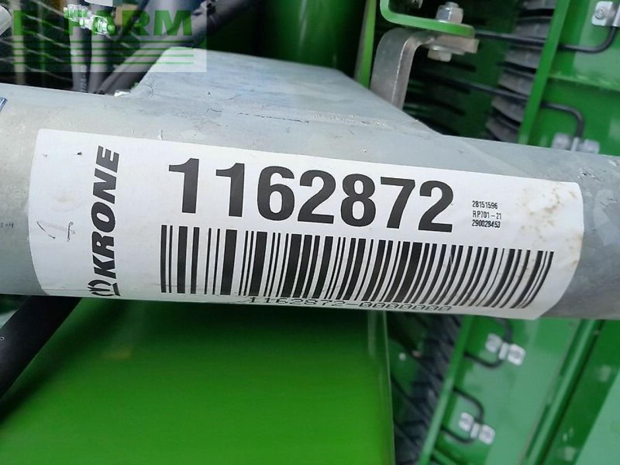 Krone comprima f 155 xc - Fyrkantspress: bild 3 Krone comprima f 155 xc - Fyrkantspress: bild 3