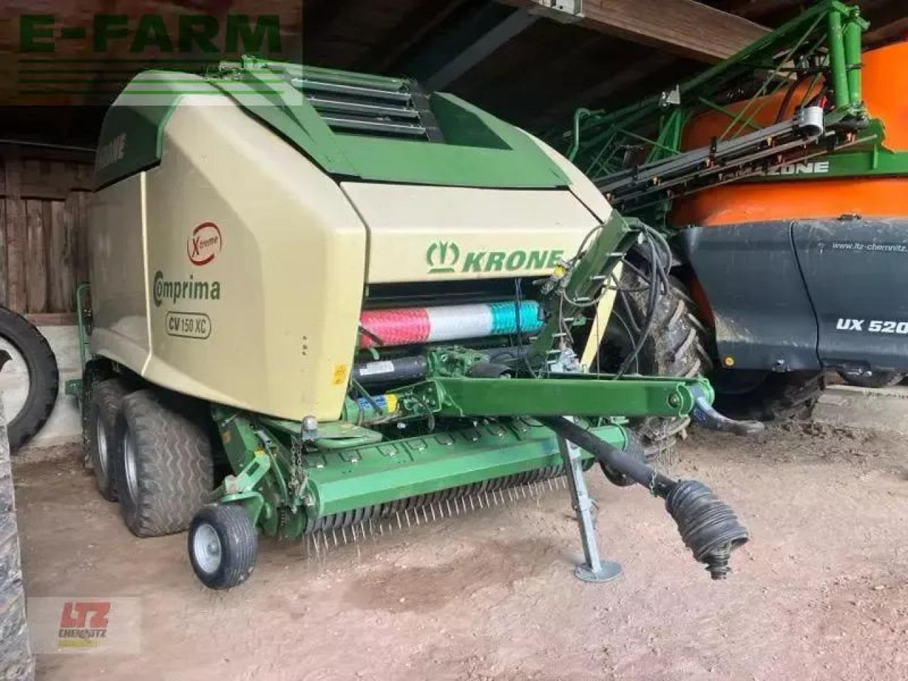 Krone gebr. comprima cv150xc presse - Fyrkantspress: bild 2 Krone gebr. comprima cv150xc presse - Fyrkantspress: bild 2