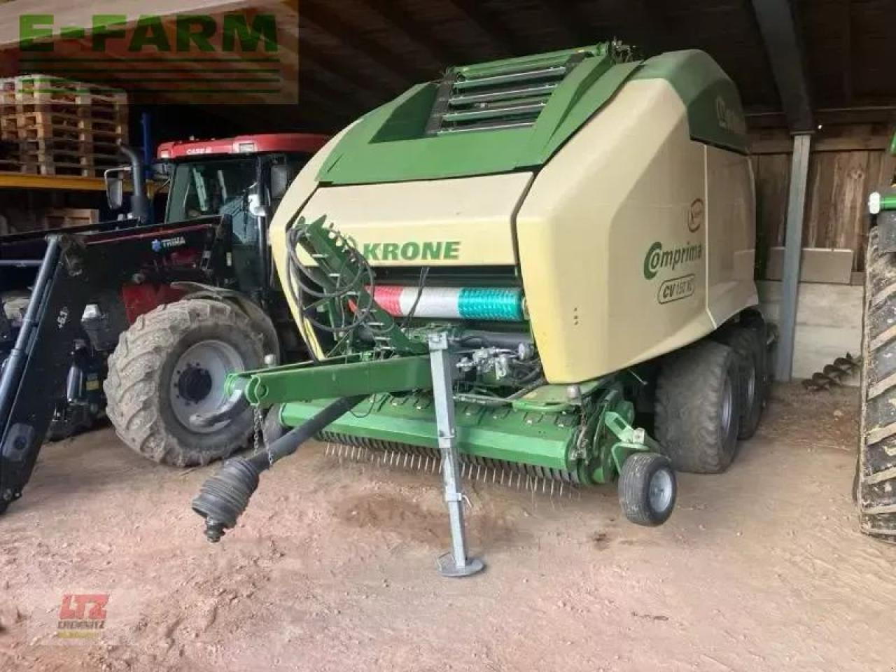 Krone gebr. comprima cv150xc presse - Fyrkantspress: bild 1 Krone gebr. comprima cv150xc presse - Fyrkantspress: bild 1