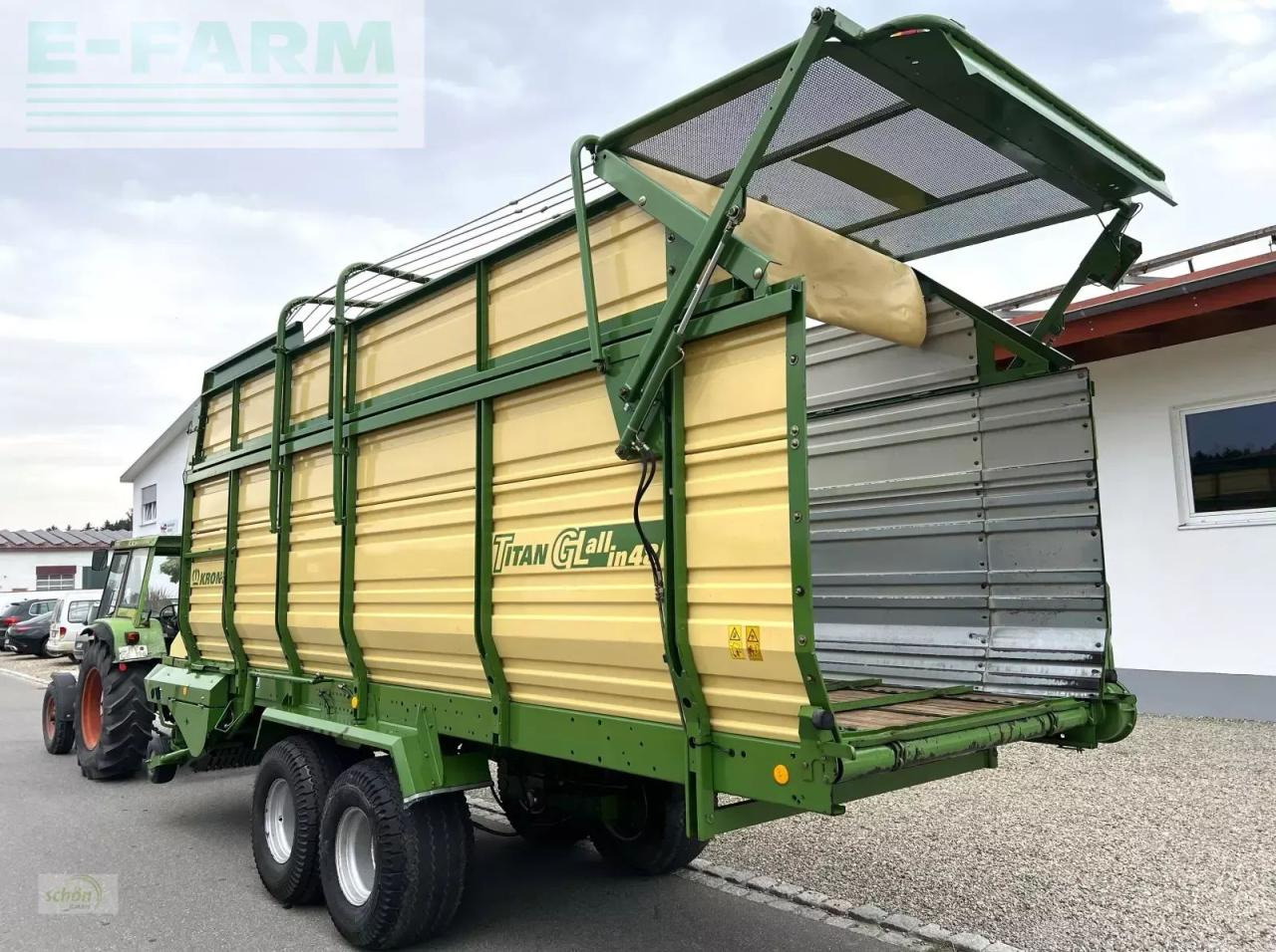Krone titan 6/48 gl all in - ein großer schwingen-ladewagen mit druckluftbremse - Ensilagevagn: bild 5 Krone titan 6/48 gl all in - ein großer schwingen-ladewagen mit druckluftbremse - Ensilagevagn: bild 5
