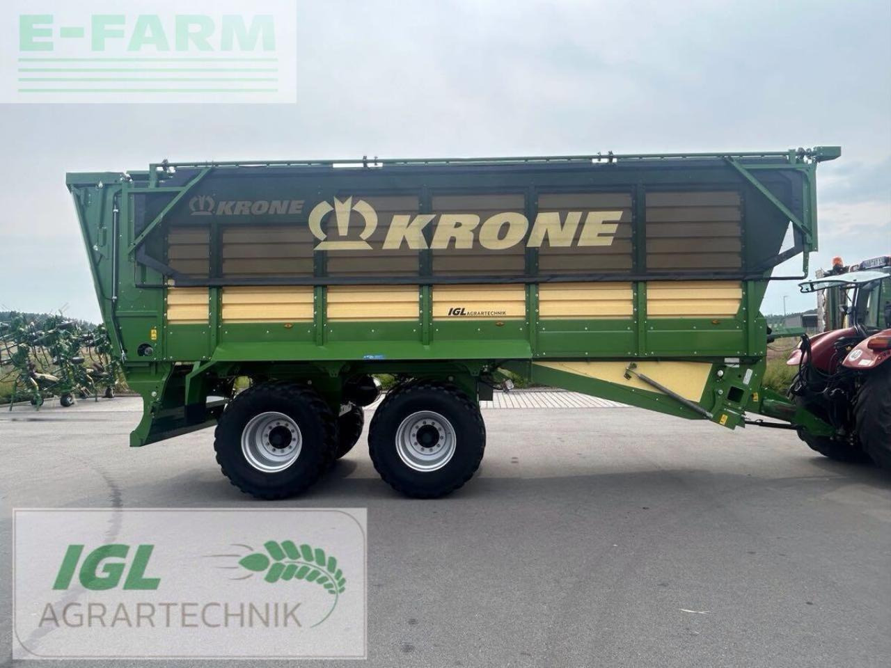 Krone tx 460 - Tippvagn för lantbruk: bild 5 Krone tx 460 - Tippvagn för lantbruk: bild 5