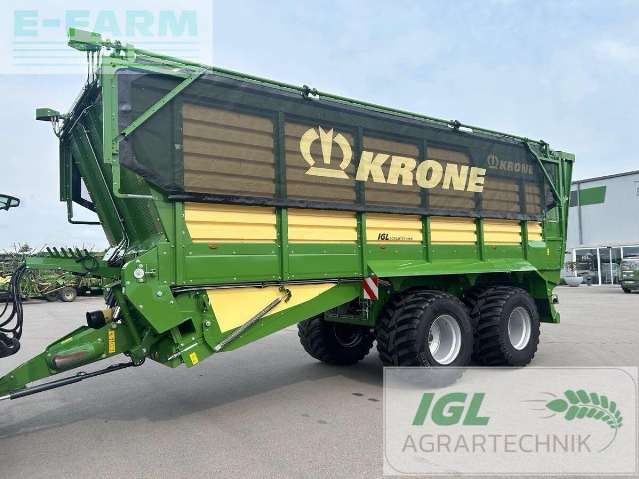 Krone tx 460 - Tippvagn för lantbruk: bild 1 Krone tx 460 - Tippvagn för lantbruk: bild 1
