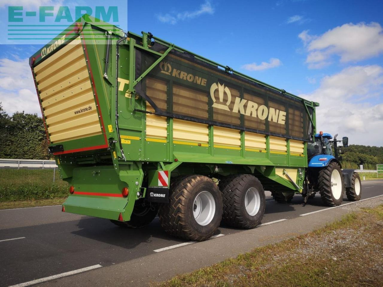 Krone tx 460 - Tippvagn för lantbruk: bild 5 Krone tx 460 - Tippvagn för lantbruk: bild 5