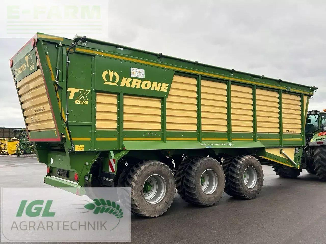 Krone tx 560 - Tippvagn för lantbruk: bild 5 Krone tx 560 - Tippvagn för lantbruk: bild 5