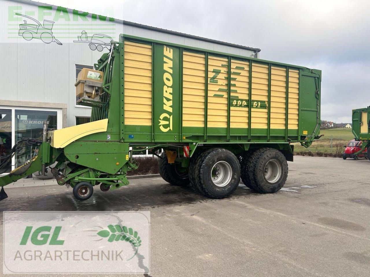 Krone zx 400 gl - Tippvagn för lantbruk: bild 1 Krone zx 400 gl - Tippvagn för lantbruk: bild 1