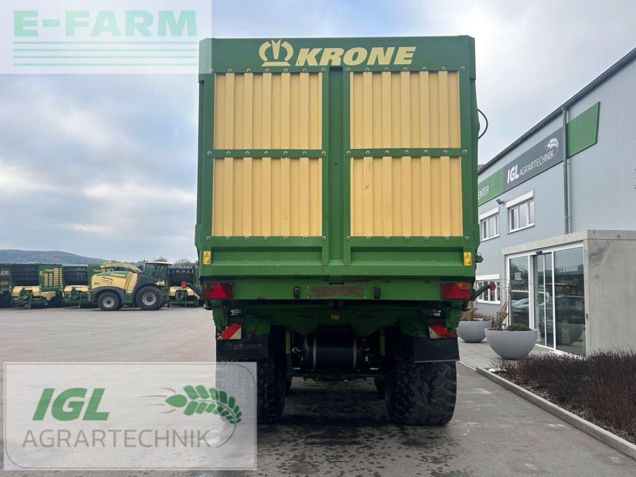 Krone zx 400 gl - Tippvagn för lantbruk: bild 4 Krone zx 400 gl - Tippvagn för lantbruk: bild 4