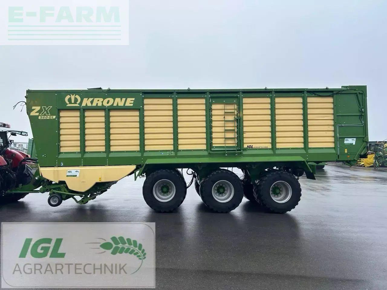 Krone zx 560 gl - Ensilagevagn: bild 3 Krone zx 560 gl - Ensilagevagn: bild 3