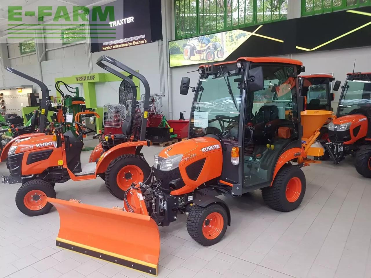 Kubota bx231 winterdienstpaket - Traktor: bild 1 Kubota bx231 winterdienstpaket - Traktor: bild 1